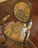 CHRYSANTHEMUM / BLUE - CHAIR